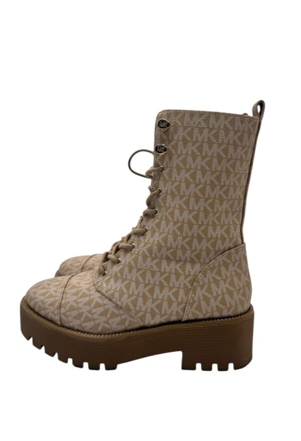 MICHAEL KORS - COMBAT BOOTS BEIGE - Image 4